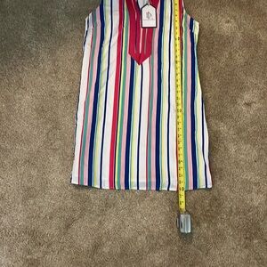 Duffield Lane Colorful Striped dress